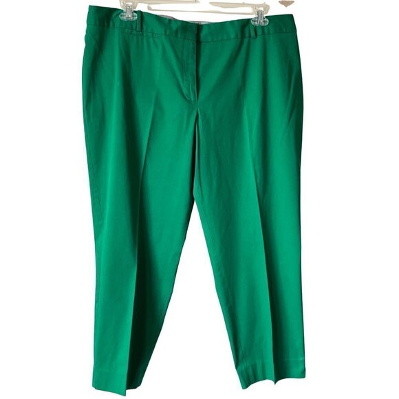 Talbots Pants - Women's Talbot's Green Trouser Pants, 18W